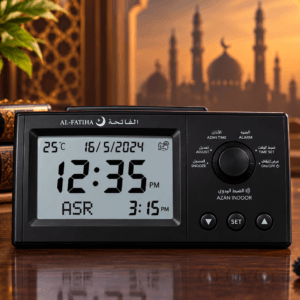 Al-Fatiha Table Azan Clock FAJ-101