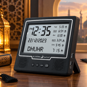 Al-Fatiha Universal Desk Azan Clock FAJ-116