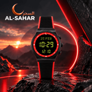 AL-SAHAR Azan Sport Watch – Model AS-Q016BR